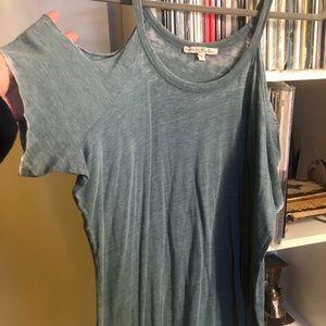 Cold shoulder t shirt